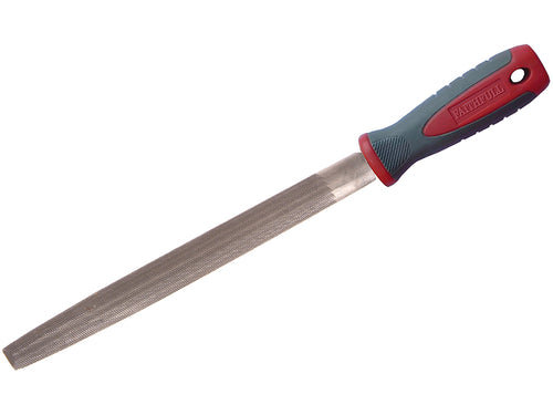 Half-Round Second Cut File, Handled