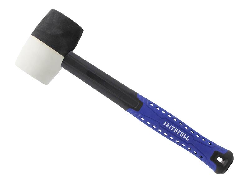 Black & White Fibreglass Mallet -  GRPFAIRMBWF16