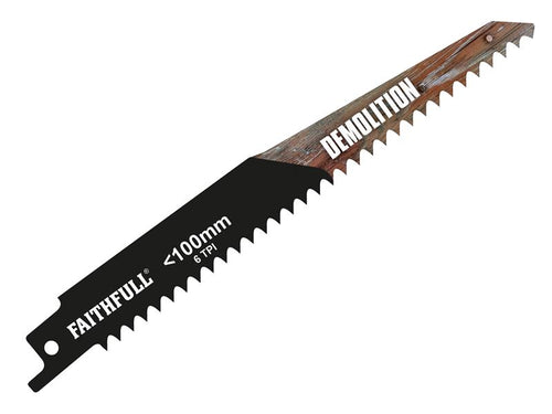 Bi-Metal Demolition Sabre Saw Blades