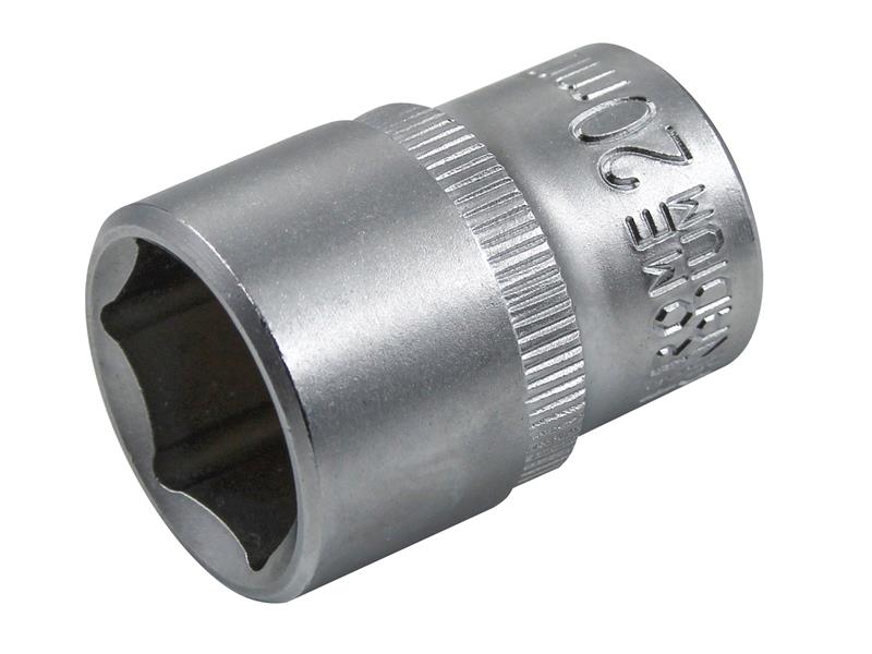 Faithfull Hex Sockets, 1/2in Drive