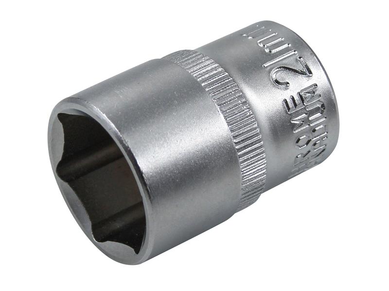 Faithfull Hex Sockets, 1/2in Drive