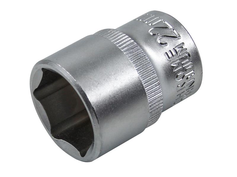 Faithfull Hex Sockets, 1/2in Drive
