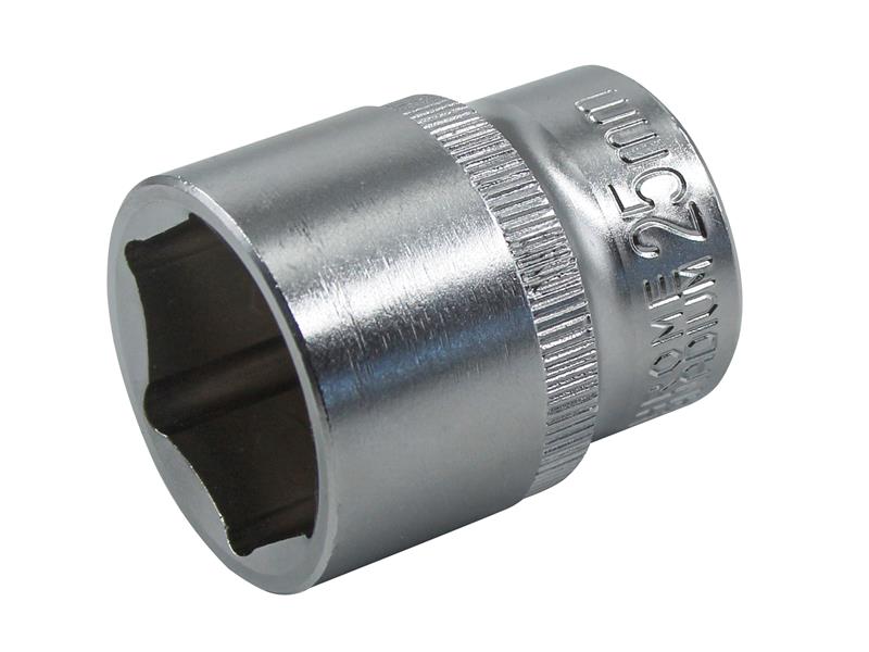 Faithfull Hex Sockets, 1/2in Drive