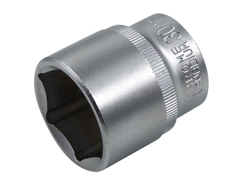 Faithfull Hex Sockets, 1/2in Drive