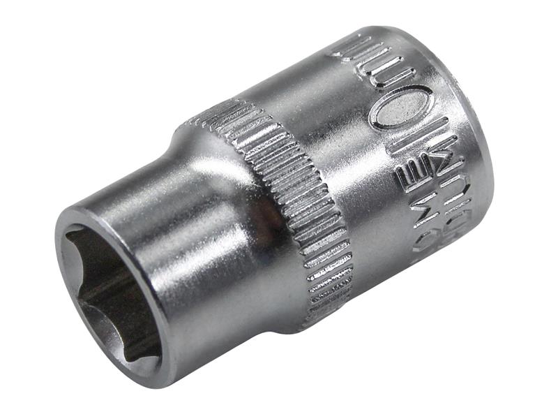 Faithfull Hex Sockets, 3/8in Drive