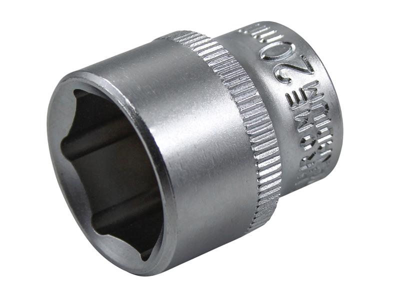 Faithfull Hex Sockets, 3/8in Drive