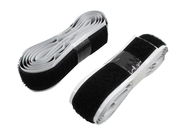Hook & Loop Self Adhesive Tape Black 20mm x 1m