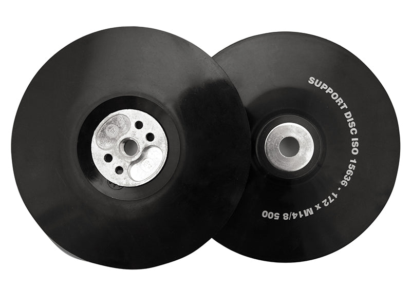 Angle Grinder Pads, Soft Black for Curved Surfaces