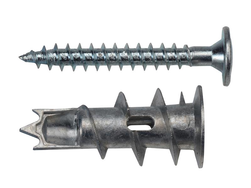 ForgeFix Zinc Plasterboard Fixing 4.5 x 35mm ForgePack 6