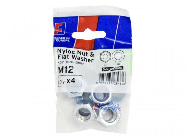 ForgeFix Nyloc Nut & Washer, ForgePack