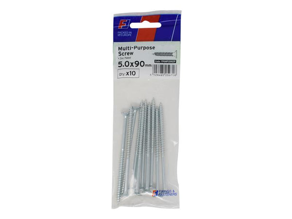 ForgeFix Multi-Purpose Pozi Screw CSK ST ZP ForgePack