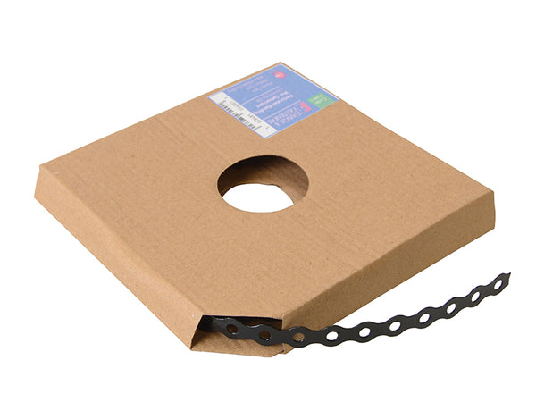ForgeFix Plastic Coated, Pre-Galvanised Fixing Band