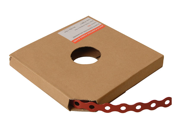 ForgeFix Plastic Coated, Pre-Galvanised Fixing Band