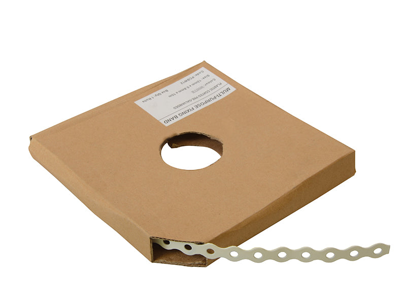 ForgeFix Plastic Coated, Pre-Galvanised Fixing Band