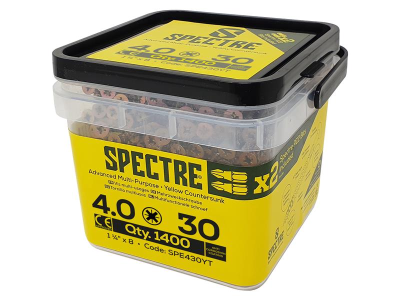 Spectre Screw, PZ Compatible, CSK, ZYP