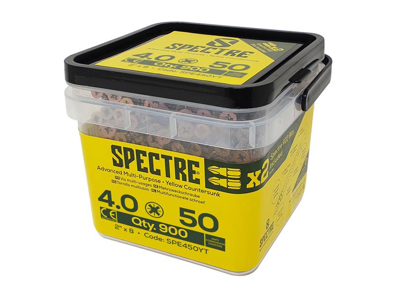 Spectre Screw, PZ Compatible, CSK, ZYP