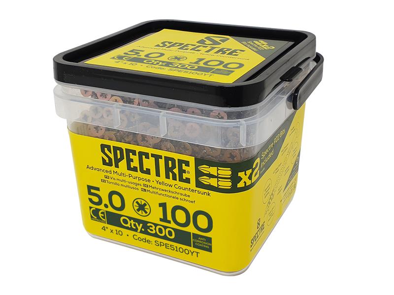 Spectre Screw, PZ Compatible, CSK, ZYP