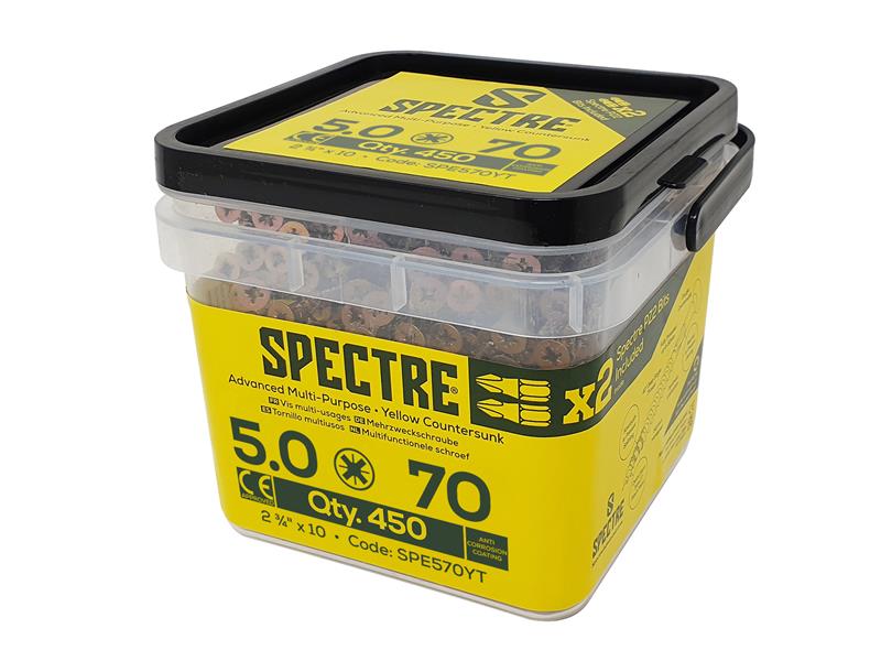 Spectre Screw, PZ Compatible, CSK, ZYP