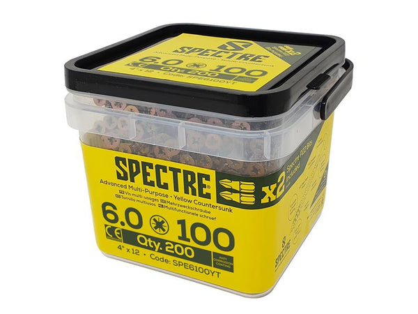 Spectre Screw, PZ Compatible, CSK, ZYP