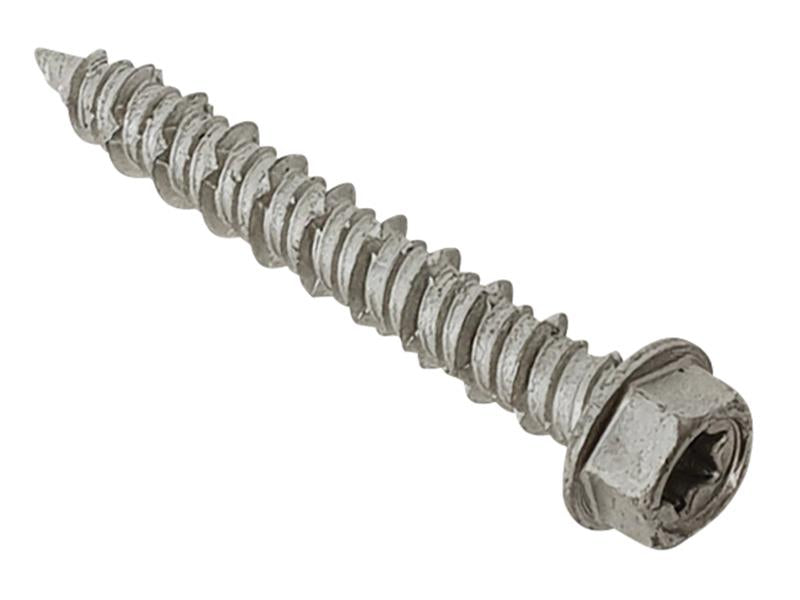 TechFast Masonry Screws, TX Compatible, Hex