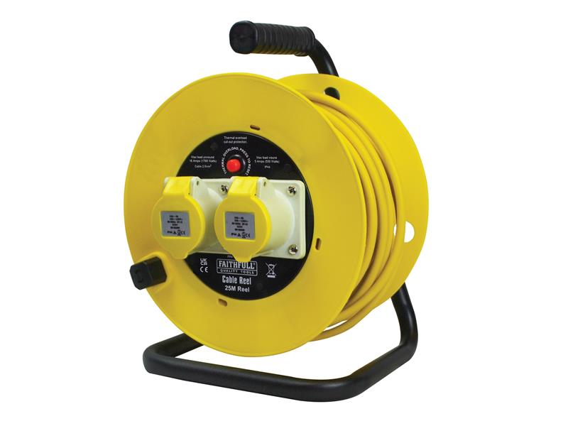 Open Drum Cable Reel 110V 16A