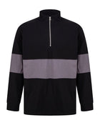 Front Row Panelled 1/4 Zip - FR06M