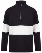 Front Row Panelled 1/4 Zip - FR06M
