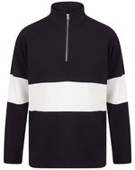 Front Row Panelled 1/4 Zip - FR06M - thumbnail 2