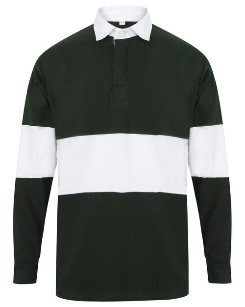 Front Row Panelled Rugby Shirt - FR07M