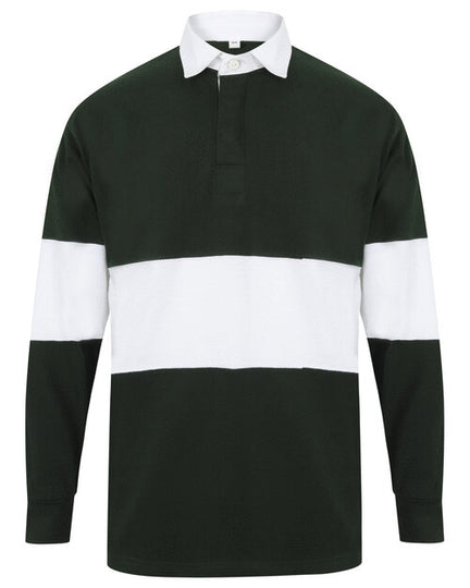 Front Row Panelled Rugby Shirt - FR07M