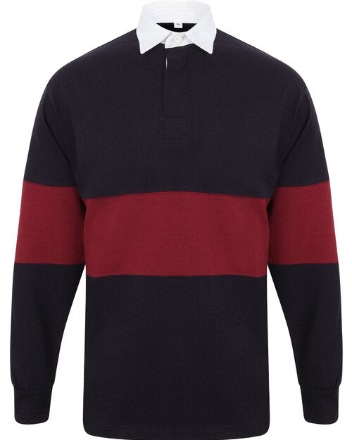 Front Row Panelled Rugby Shirt - FR07M