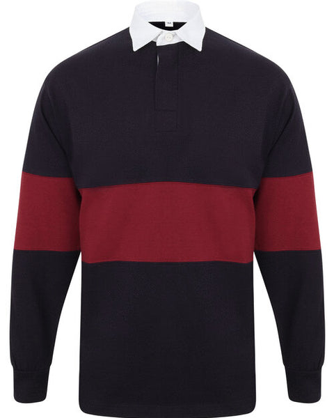 Front Row Panelled Rugby Shirt - FR07M