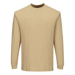 Portwest Flame Resistant Anti-Static Long Sleeve T-Shirt - thumbnail 9
