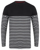 Front Row Long Sleeve Striped T-Shirt - FR134M