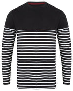 Front Row Long Sleeve Striped T-Shirt - FR134M - thumbnail 1