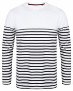 Front Row Long Sleeve Striped T-Shirt - FR134M - thumbnail 2