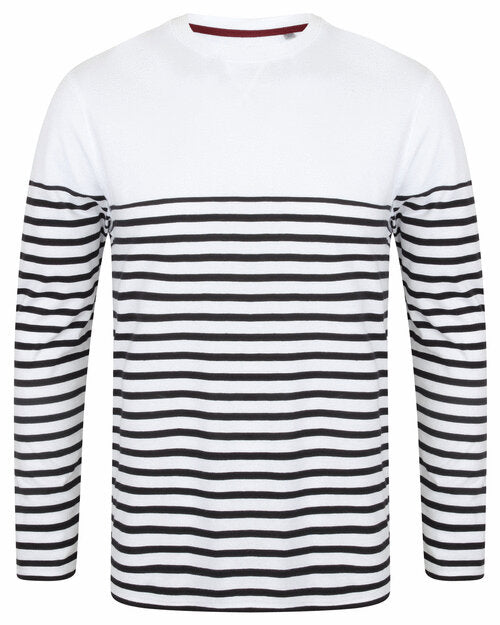 Front Row Long Sleeve Striped T-Shirt - FR134M