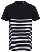 Front Row Short Sleeve Breton T-Shirt - FR135M