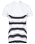 Front Row Short Sleeve Breton T-Shirt - FR135M - thumbnail 2
