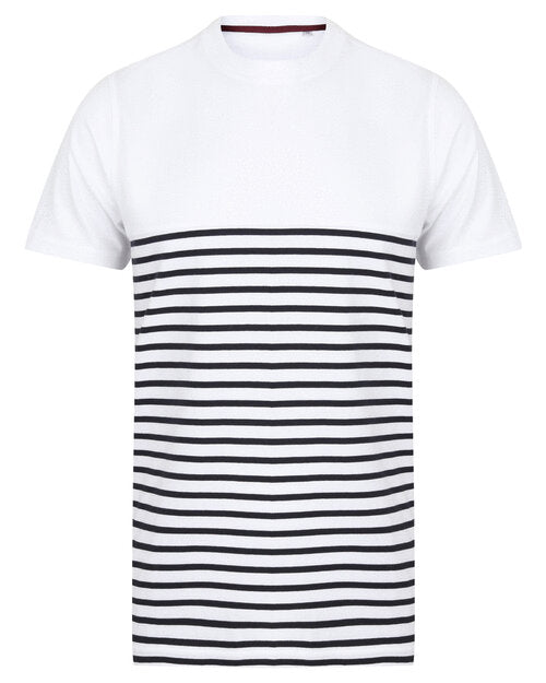 Front Row Short Sleeve Breton T-Shirt - FR135M