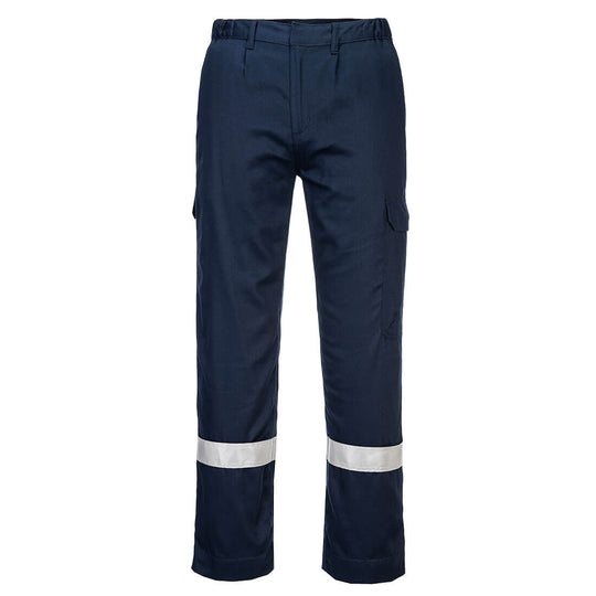 Portwest FR Lightweight Anti-Static Trousers in navy color
