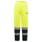 Portwest Bizflame Rain+ Hi-Vis Multi-Norm Contrast FR Winter Trousers