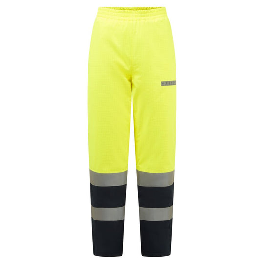Portwest Bizflame Rain+ Hi-Vis Multi-Norm Contrast FR Winter Trousers