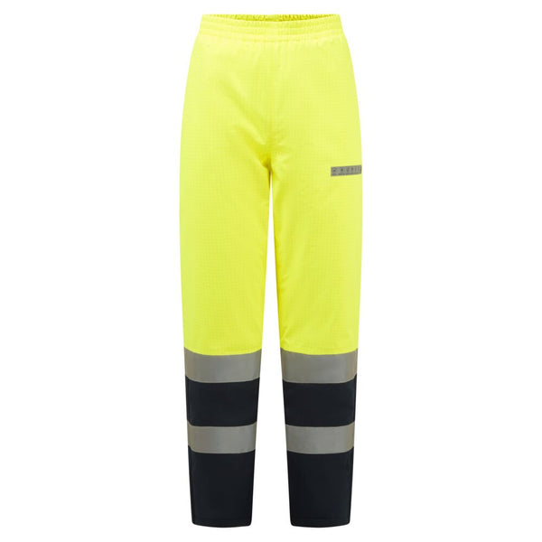 Portwest Bizflame Rain+ Hi-Vis Multi-Norm Contrast FR Winter Trousers
