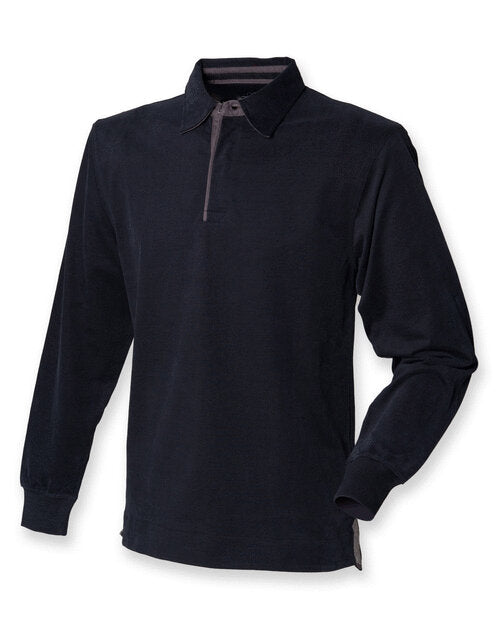 Front Row Super Soft Long Sleeve Rugby Shirt - FR43M