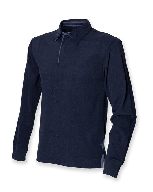 Front Row Super Soft Long Sleeve Rugby Shirt - FR43M