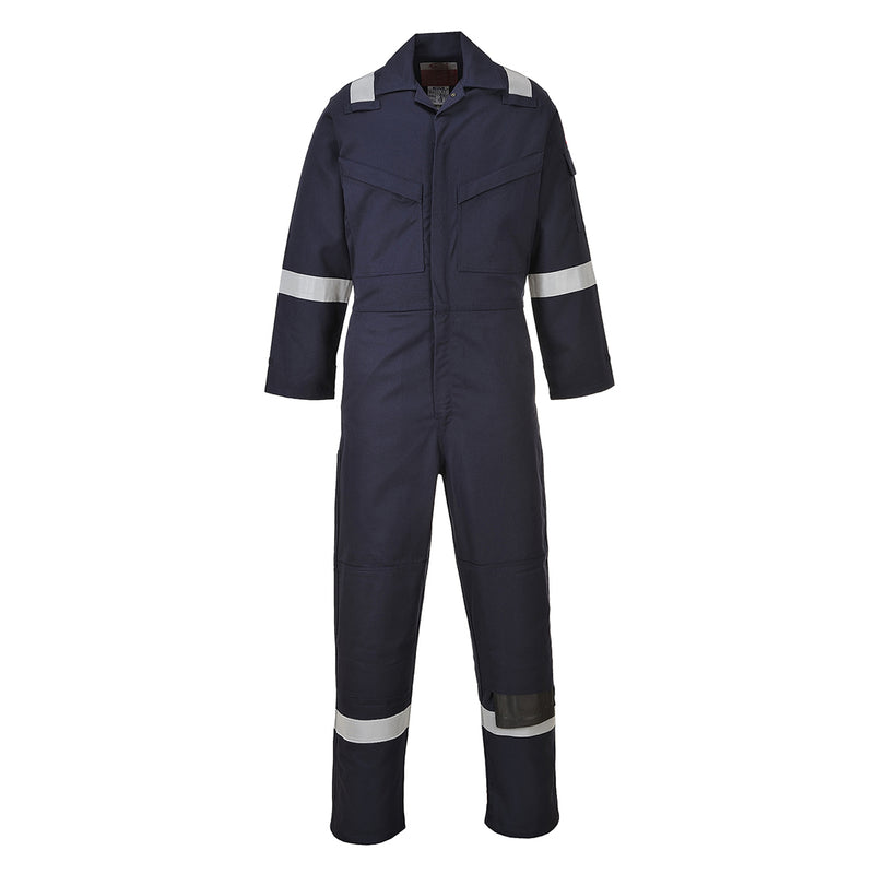 Portwest navy flame-resistant coverall