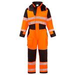Portwest PW3 Modaflame Rain+ Hi-Vis Multi-Norm FR Winter Coverall - thumbnail 3