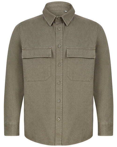 Front Row Drill Overshirt - FR54M