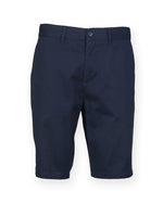 Front Row Mens Stretch Chino Shorts - FR605M - thumbnail 1